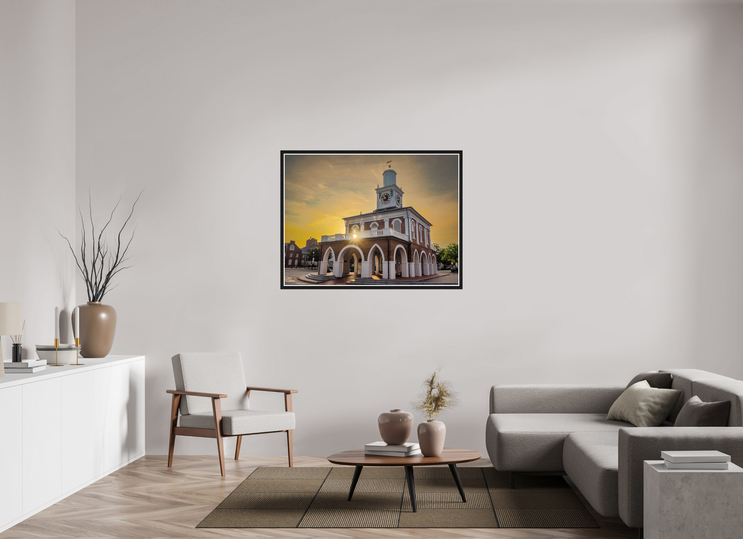 "Sunrise over Market Square" - Fayetteville, NC