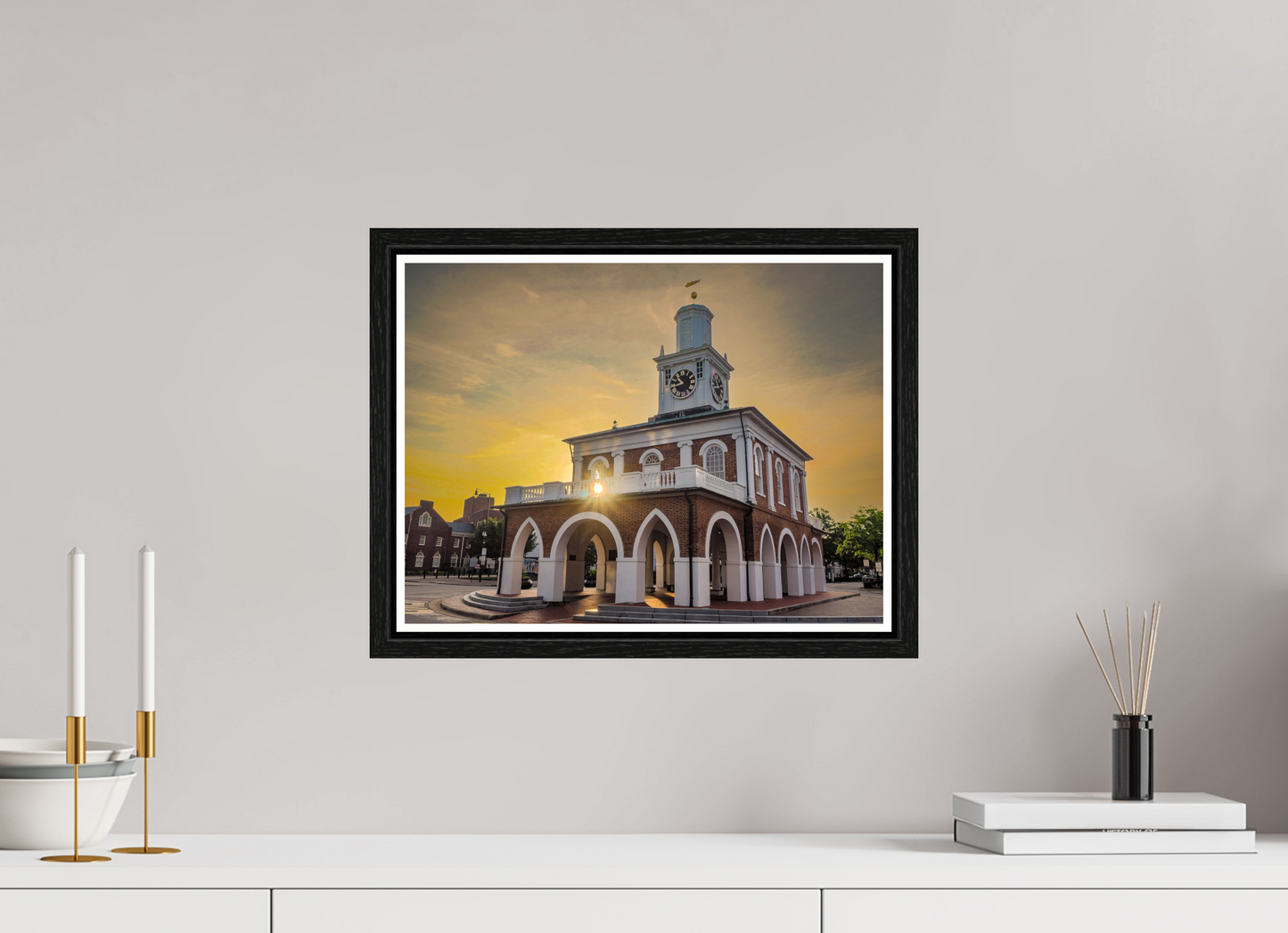"Sunrise over Market Square" - Fayetteville, NC