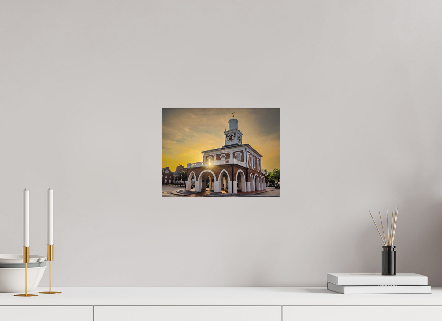 "Sunrise over Market Square" - Fayetteville, NC