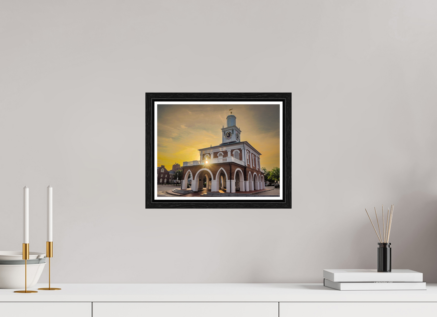 "Sunrise over Market Square" - Fayetteville, NC