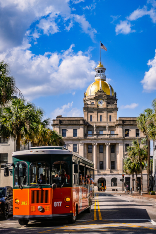 "Streetcar Tourbus" - Savannah, GA