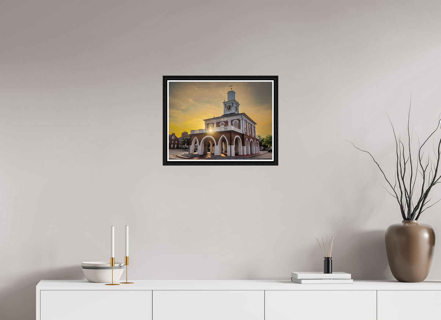 "Sunrise over Market Square" - Fayetteville, NC